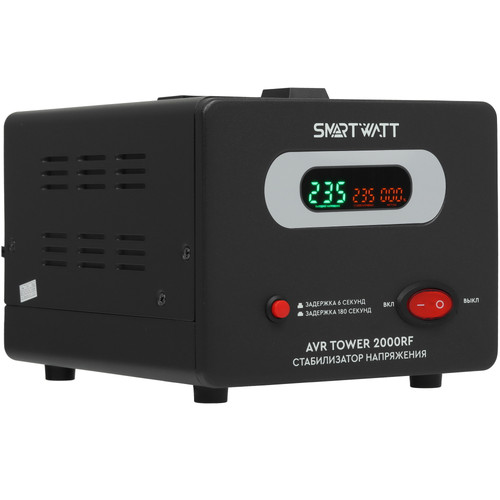 Купить Стабилизатор напряжения SMARTWATT AVR TOWER 2000RF  9098946. Характеристики, отзывы и цены в Донецке