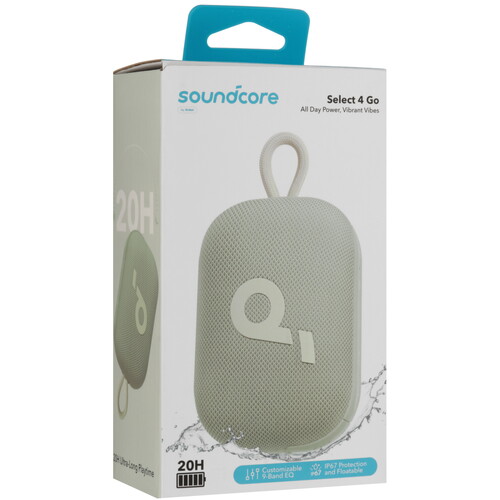 Купить Портативная колонка Anker Soundcore Select 4 Go, зеленый  5616936. Характеристики, отзывы и цены в Донецке