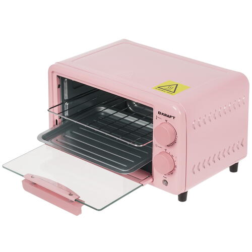 Купить Мини-печь Kraft KFC-MO 90 HP розовый  9080981. Характеристики, отзывы и цены в Донецке