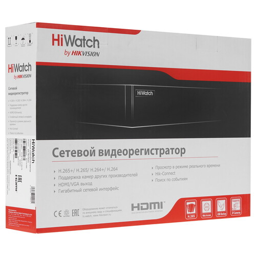Купить Регистратор для видеонаблюдения HiWatch DS-N316(D)  5431820. Характеристики, отзывы и цены в Донецке