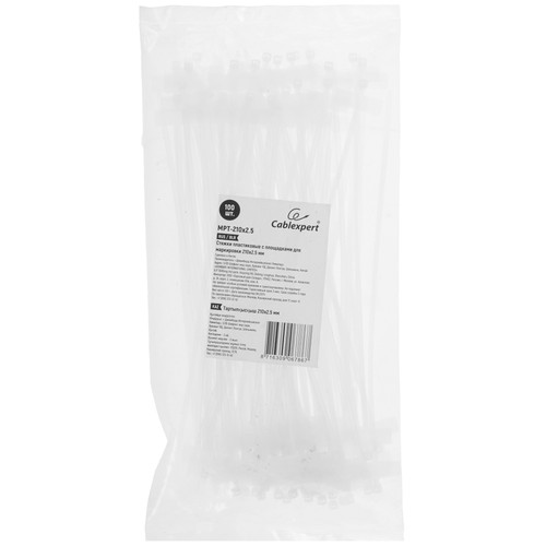 Купить Стяжка Cablexpert MPT-210x2.5  5493680. Характеристики, отзывы и цены в Донецке