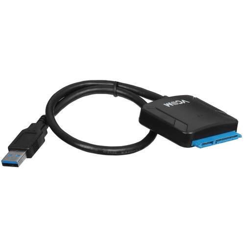 Купить Кабель VCOM USB 3.2 Gen 1 Type-A - Sata 7+15pin  5471567. Характеристики, отзывы и цены в Донецке