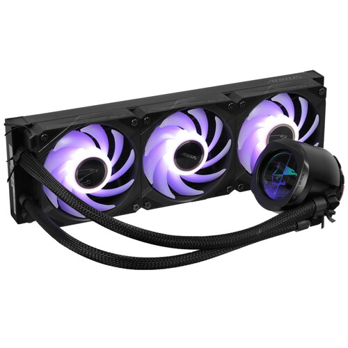 Купить Система охлаждения GIGABYTE AORUS WATERFORCE X II 360 черная  5464876. Характеристики, отзывы и цены в Донецке