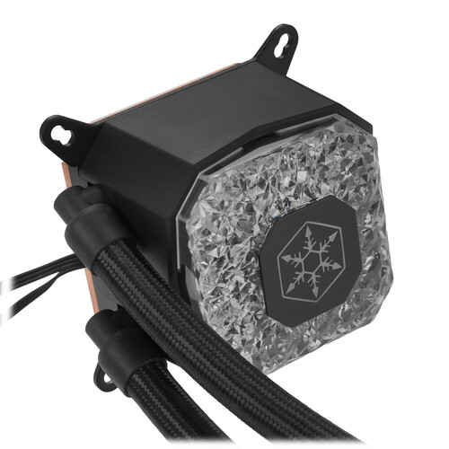 Купить Система охлаждения SilverStone IceGem 240P черная  5615536. Характеристики, отзывы и цены в Донецке