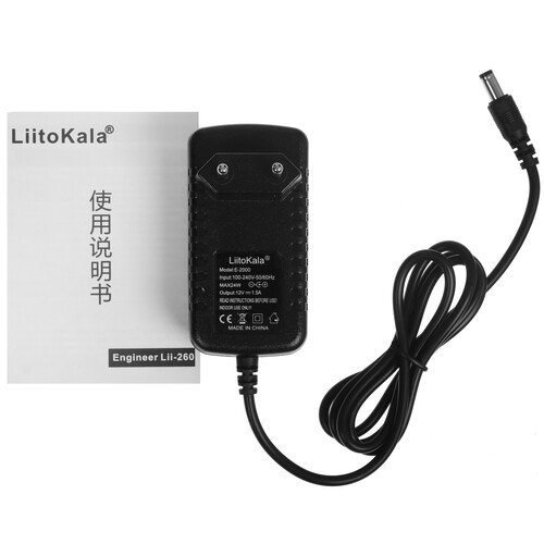 Купить Зарядное устройство LiitoKala Lii-260  9212366. Характеристики, отзывы и цены в Донецке