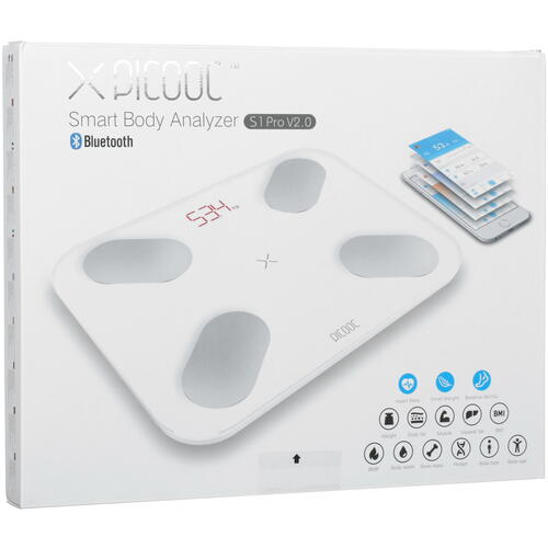 Купить Весы Picooc S1 Pro V2 белый  5306674. Характеристики, отзывы и цены в Донецке