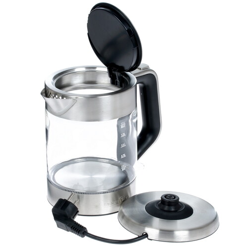 Купить Электрочайник Profi Cook PC-WKS 1107 G серебристый  1087709. Характеристики, отзывы и цены в Донецке
