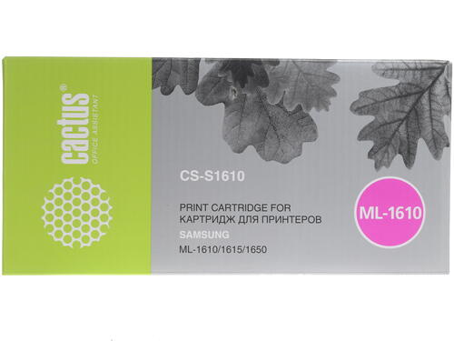 Купить Картридж лазерный Cactus CS-S1610 черный, с чипом  7937034. Характеристики, отзывы и цены в Донецке