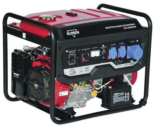 Купить Электрогенератор   бензиновый Elitech БИГ 9500ЕАМ  9145109. Характеристики, отзывы и цены в Донецке