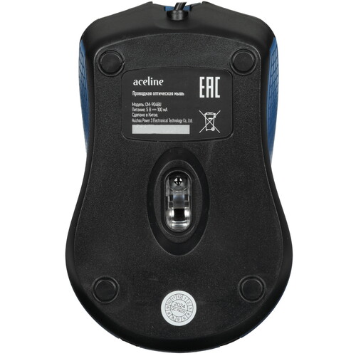 Купить Мышь проводная Aceline CM-904BU  черный  5459309. Характеристики, отзывы и цены в Донецке