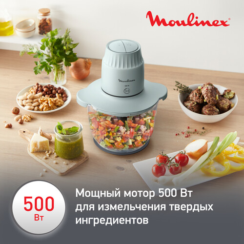 Купить Измельчитель  Moulinex Choppeo DJ603110 зеленый  9225081. Характеристики, отзывы и цены в Донецке