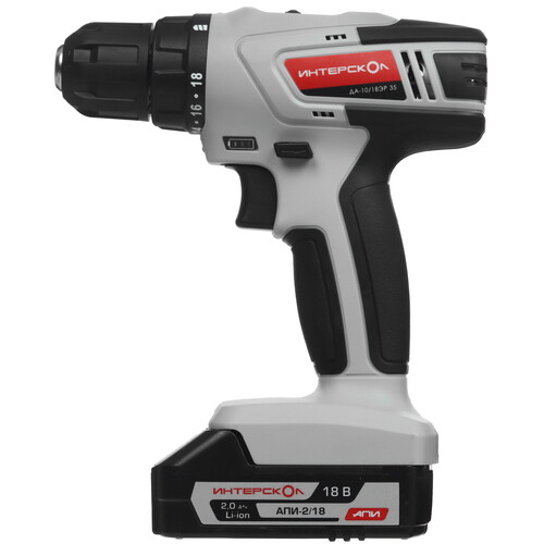 Купить Дрель-шуруповерт Интерскол ДА-10/18ЭР 35  9296059. Характеристики, отзывы и цены в Донецке