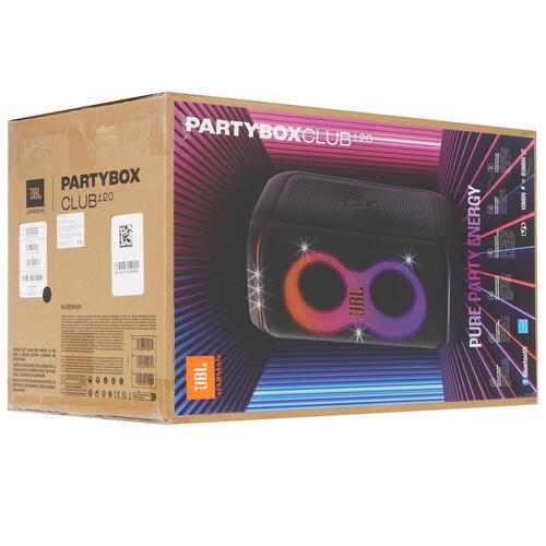 Купить Портативная аудиосистема JBL PartyBox Club 120, черный  5457298. Характеристики, отзывы и цены в Донецке