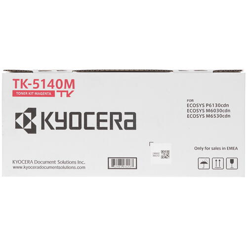 Купить Картридж лазерный Kyocera TK-5140M пурпурный  7973921. Характеристики, отзывы и цены в Донецке