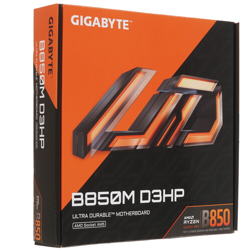 Купить Материнская плата GIGABYTE B850M D3HP  5608143. Характеристики, отзывы и цены в Донецке
