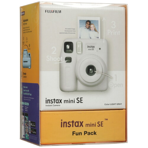 Купить Фотоаппарат моментальной печати FujiFilm Instax mini SE FUN PACK  5639132. Характеристики, отзывы и цены в Донецке