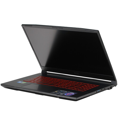 Купить 17.3" Ноутбук MSI Katana 17 B12UCR-822RU черный  5440106. Характеристики, отзывы и цены в Донецке