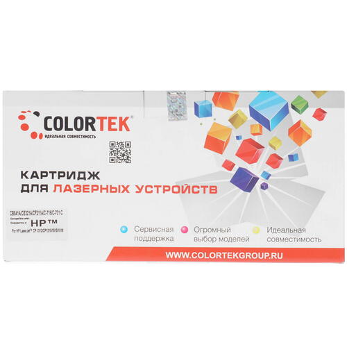 Купить Картридж лазерный Colortek CB541A/CE321A/CF211A/C-716/C-731 C голубой  5367208. Характеристики, отзывы и цены в Донецке