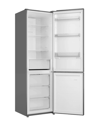 Купить Холодильник с морозильником   Candy CFN6200SDC серебристый  5633464. Характеристики, отзывы и цены в Донецке