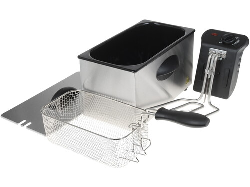Купить Фритюрница Clatronic FR 3586 серебристый  1122172. Характеристики, отзывы и цены в Донецке