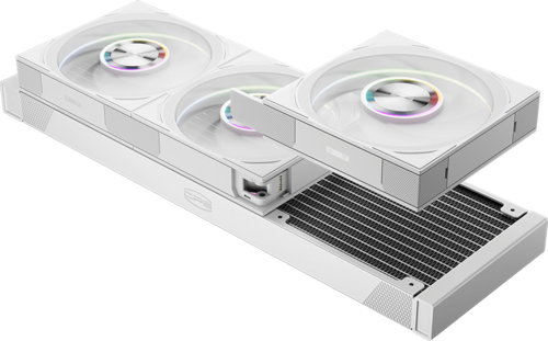 Купить Система охлаждения PCCooler DT360 ARGB  белая  5620899. Характеристики, отзывы и цены в Донецке
