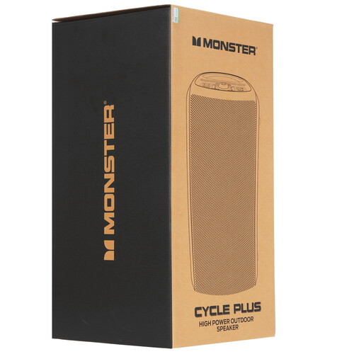 Купить Портативная аудиосистема MONSTER Cycle Plus, черный  5636541. Характеристики, отзывы и цены в Донецке