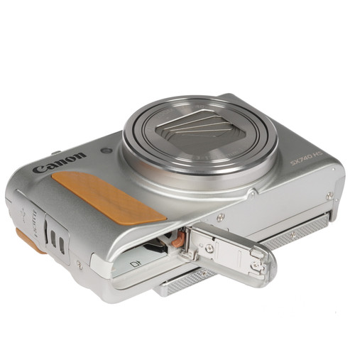 Купить Компактный фотоаппарат Canon PowerShot SX740 HS серебристый  1285212. Характеристики, отзывы и цены в Донецке