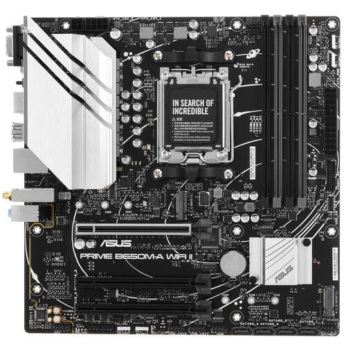 Купить Материнская плата ASUS PRIME B650M-A WIFI II  5094783. Характеристики, отзывы и цены в Донецке