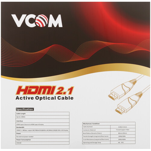 Купить Кабель однонаправленный VCOM HDMI - HDMI, 15 м  5471723. Характеристики, отзывы и цены в Донецке