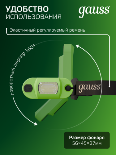 Купить Фонарь Gauss GFL408  9174974. Характеристики, отзывы и цены в Донецке