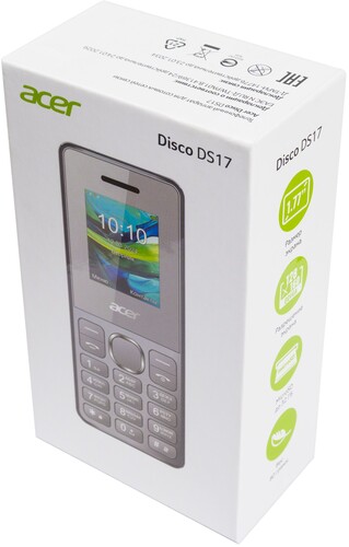 Купить Сотовый телефон Acer Disco DS17 серый  5457729. Характеристики, отзывы и цены в Донецке