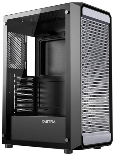 Купить Корпус XASTRA A403 4ARGB [A403-4FC12A] черный  5621558. Характеристики, отзывы и цены в Донецке