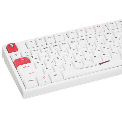 Купить Клавиатура проводная + беспроводная ARDOR GAMING Katana [AG-ZD-104GT-XDA-HS-W]  5412188. Характеристики, отзывы и цены в Донецке