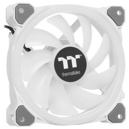 Купить Комплект вентиляторов Thermaltake Riing Trio 12 RGB Radiator Fan White TT Premium Edition (3-Fan Pack) [CL-F126-PL12SW-A]  5006423. Характеристики, отзывы и цены в Донецке