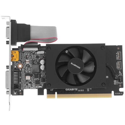 Купить Видеокарта GIGABYTE GeForce GT 710 LP (rev. 2.0) [GV-N710D3-2GL Rev2.0]  4738864. Характеристики, отзывы и цены в Донецке