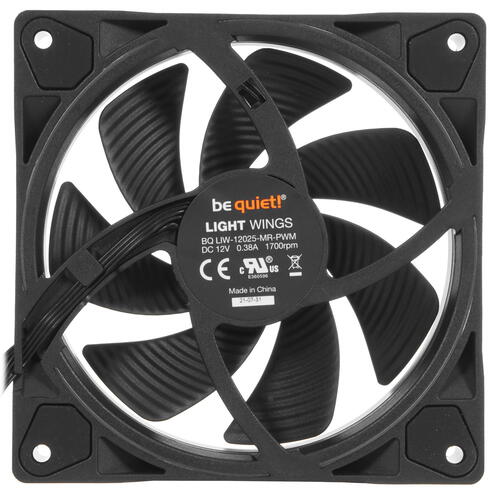 Купить Вентилятор be quiet! LIGHT WINGS 120mm PWM [BL072]  5006196. Характеристики, отзывы и цены в Донецке