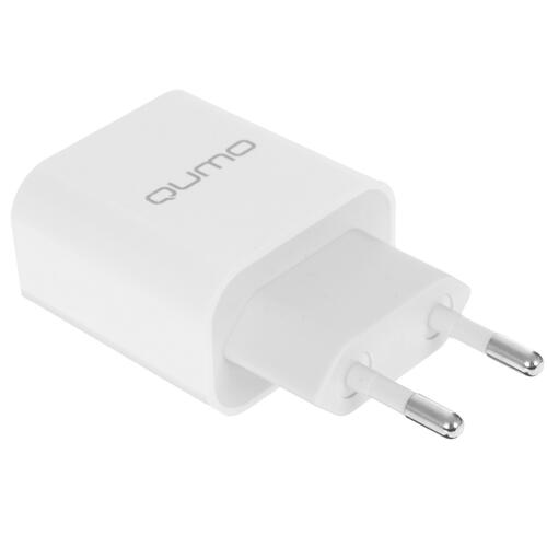 Купить Сетевое зарядное устройство QUMO Energy Light белый  5076622. Характеристики, отзывы и цены в Донецке