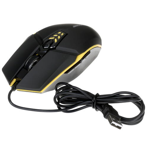 Купить Мышь проводная JETACCESS OM-U58  черный  4726519. Характеристики, отзывы и цены в Донецке