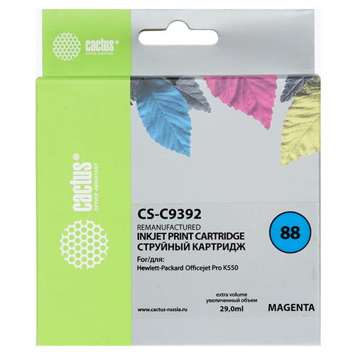 Купить Картридж Cactus CS-C9392 пурпурный  7942634. Характеристики, отзывы и цены в Донецке