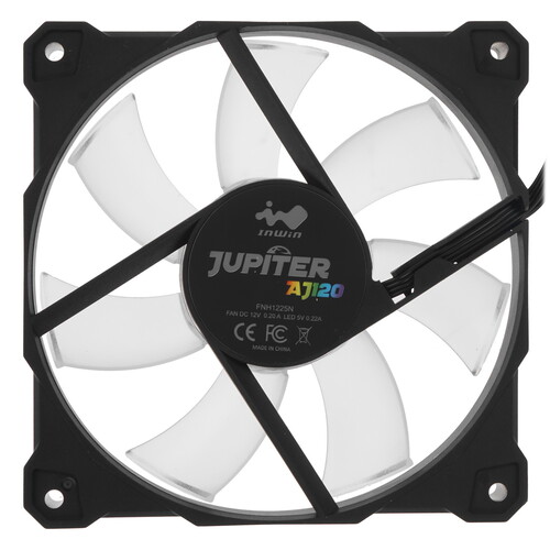 Купить Комплект вентиляторов InWin Jupiter AJ120 [IW-FN-AJ120-3PK] черный  5615543. Характеристики, отзывы и цены в Донецке