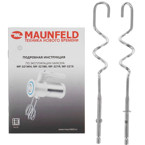 Купить Миксер MAUNFELD MF-321 R красный  5366009. Характеристики, отзывы и цены в Донецке