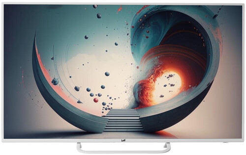 Купить 55" (140 см) Телевизор Leff 55U691T белый  9229067. Характеристики, отзывы и цены в Донецке