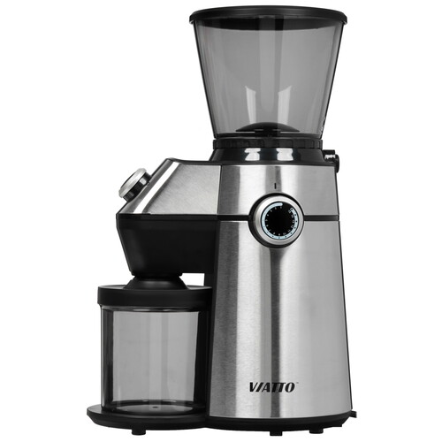 Купить Кофемолка электрическая Viatto VA‑CG7LUX серебристый  9909597. Характеристики, отзывы и цены в Донецке