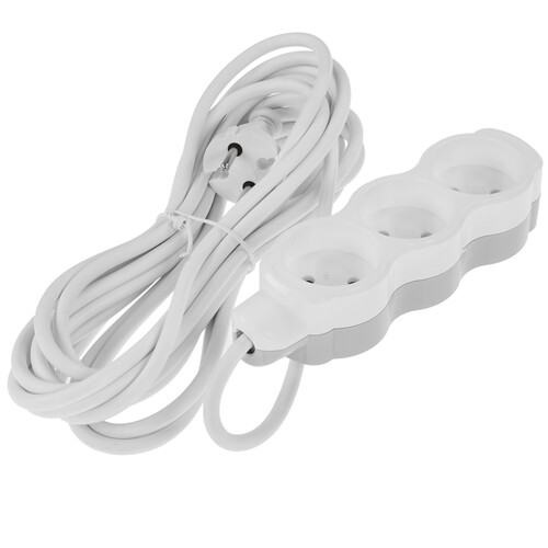 Купить Удлинитель TDM SQ1303-4003 белый  9277152. Характеристики, отзывы и цены в Донецке