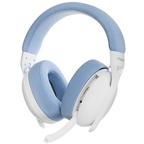Купить Беспроводные/проводные наушники AULA S6 голубой 2024  5621685. Характеристики, отзывы и цены в Донецке