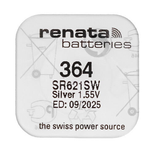 Купить Батарейка Renata SR60 (SR621/SR621SW/364)  9105789. Характеристики, отзывы и цены в Донецке