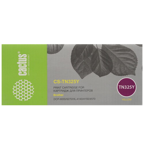 Купить Картридж лазерный Cactus CS-TN325Y желтый, с чипом  7974054. Характеристики, отзывы и цены в Донецке