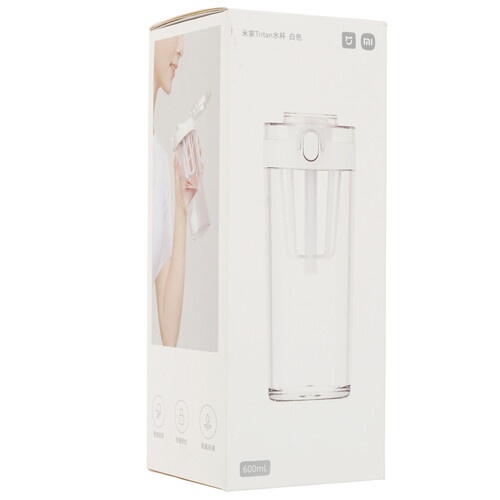 Купить Бутылка для воды Mijia Tritan Fitness Sport Cup белый  5474555. Характеристики, отзывы и цены в Донецке