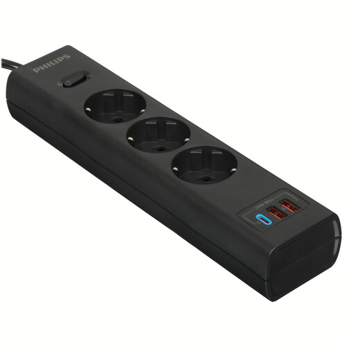 Купить Сетевой фильтр Philips CHP4336 черный  9158500. Характеристики, отзывы и цены в Донецке