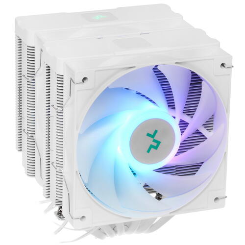 Купить Кулер для процессора DEEPCOOL AG620 DIGITAL WH ARGB [R-AG620-WHADMN-G-2]  5442224. Характеристики, отзывы и цены в Донецке